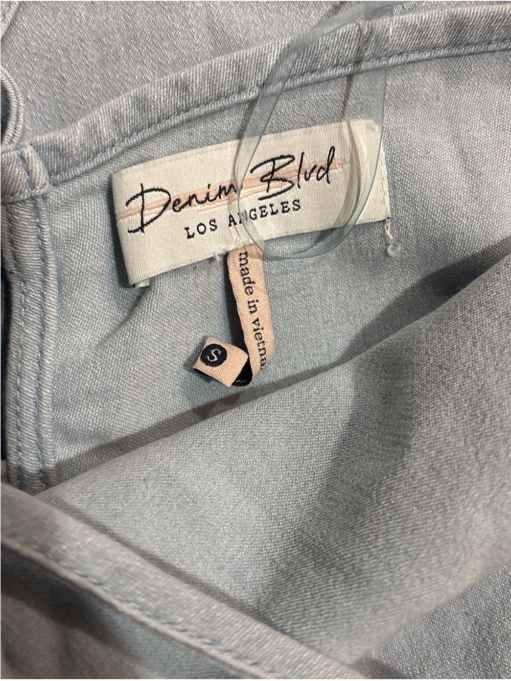 Fashion Nova Nancy Denim Jumpsuit - Picture 4 of 4
